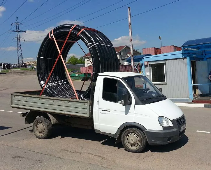 Доставка широкой бухты изопрофлекс на бортовой газели