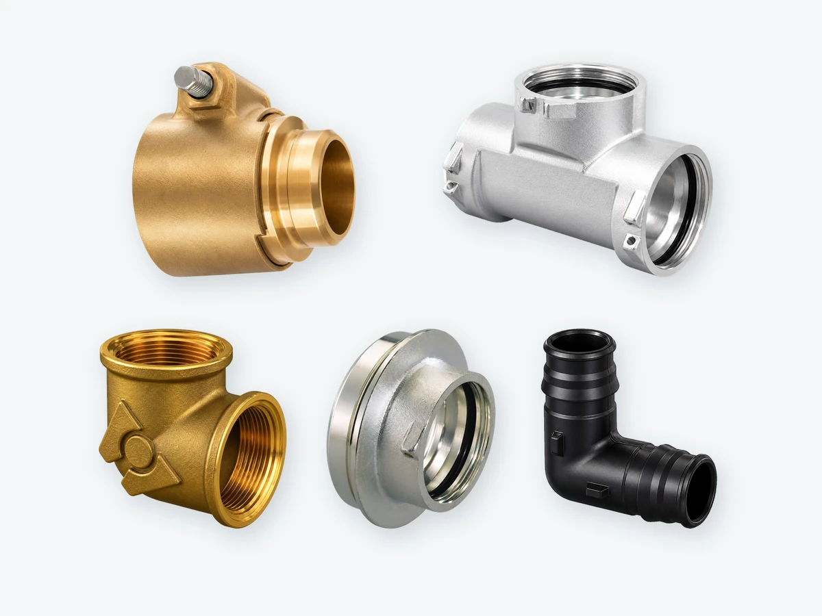 Фитинги Uponor RS, WIPEX и Q&E
